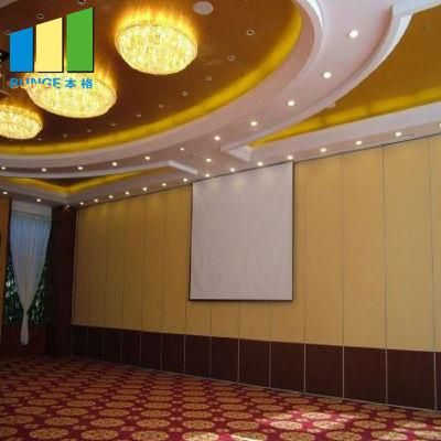 Aluminum Soundproof Fire Resistant Movable Partition Wall for Art Gallery