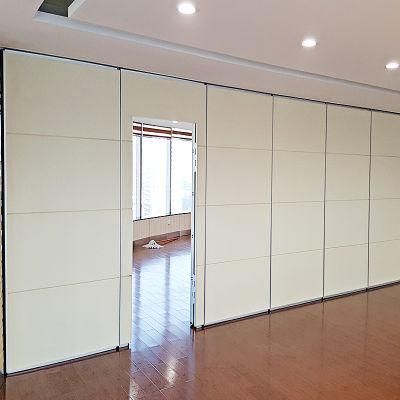 Decorative Wooden Folding Sound Proof Partition Walls for Meeting Room