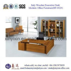 Solid Wood Office Furniture Walnut Executive Office Desk (BF-002#)