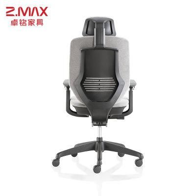 Good Quality 150kgs People Use Black Swivel Rocking Staff Computer Mesh Fabric Office Chair