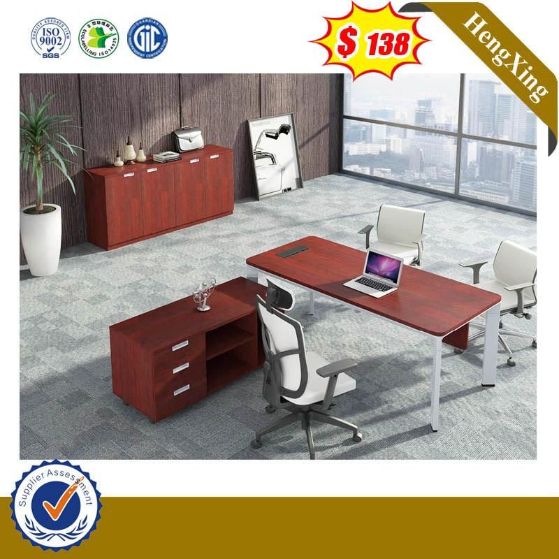 Mixed Color L Shape Boss Office Lab Home Standing Desk Home Furniture
