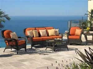 Outdoor Furniture Rattan Sofa for Garden