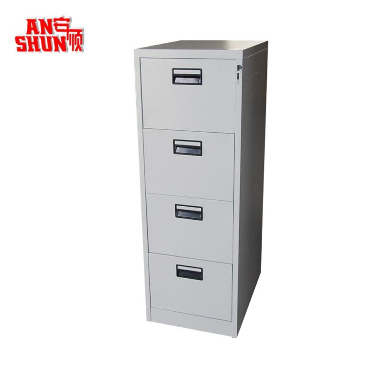 Knock Down 4 Drawers Storage Cabinet