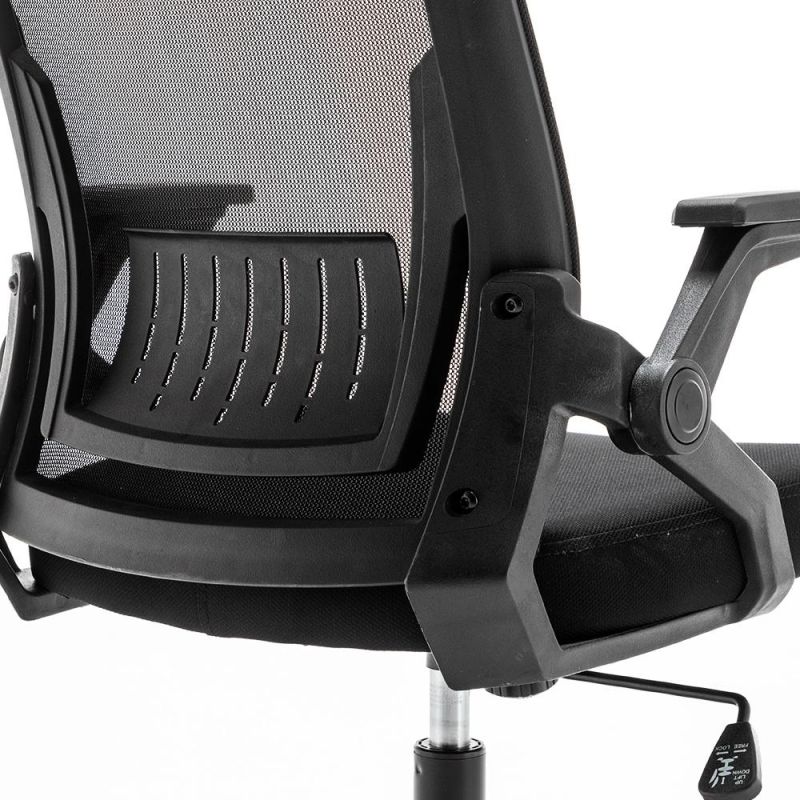 High Back Factory Furniture Modern Ergonomic Swivel Mesh Fabric Home Revolving Recliner Executive Computer Office Chairs