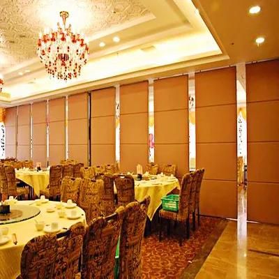 Hotel Acoustic Sliding Decorative Banquet Hall Sound Proof Folding Partition Wall