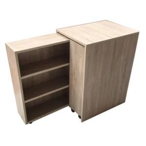 Simple Modern Bookshelf Mobile Storage Bookcase