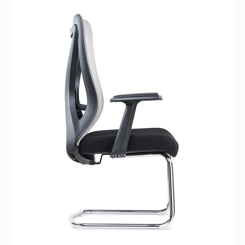 Ergonomic Comfortable Chair Mesh Executive Meeting Office Chair Without Wheels