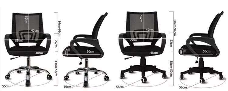 Factory Directly Cheap Price Classic Back Swivel Office Building Home Meeting Room Computer Mesh Office Chair