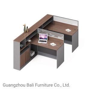 Wholesale Price 2 Seat Office Desk Screen Workstation with Storage (BL-WN06L3041)
