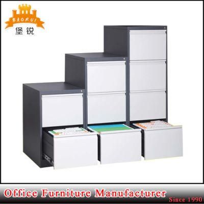 Office Metal Furniture 2/3/ 4 Drawers Vertical Steel Storage Filing Cabinet