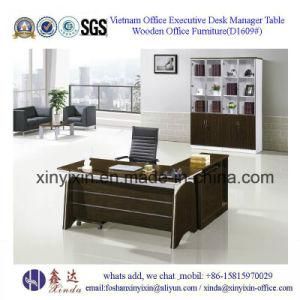Wooden Office Furniture Customized Office Desk with L-Shape (D1609#)