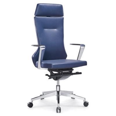 Modern Design High Back Aluminum Type Office Chair with Headrest