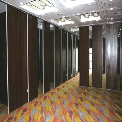 Wooden Acoustic Sliding Partition Wall Temporary Wall for Banquet Hall