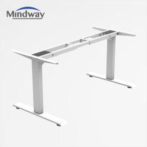 Two Leg Electric Sit to Stand Desk Base