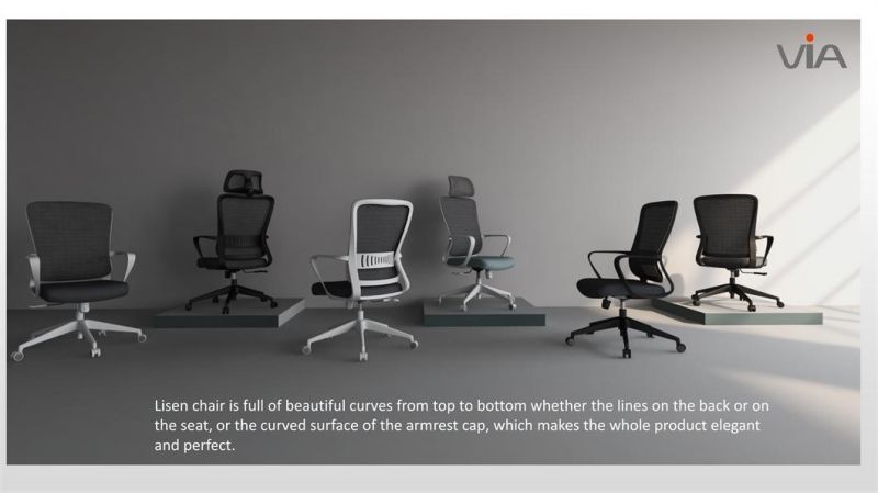 Wholesale High Back Ergonomic Tilting Gaming Task Staff Meeting Home Office Swivel Chair