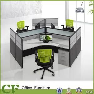 Modern Design Cubicle 120 Degree Workstation Desk