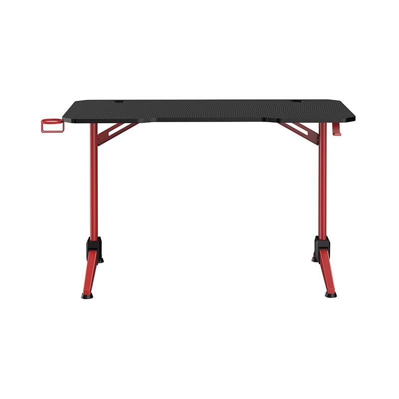 Professional Office PC Laptop Computer Gamer T-Shaped Gaming Desk with RGB Lighting