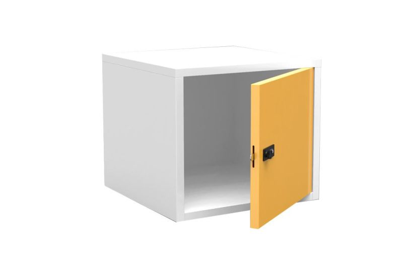 Colorful Steel Safe Box for Office /Home with Shelf Multi-Storage