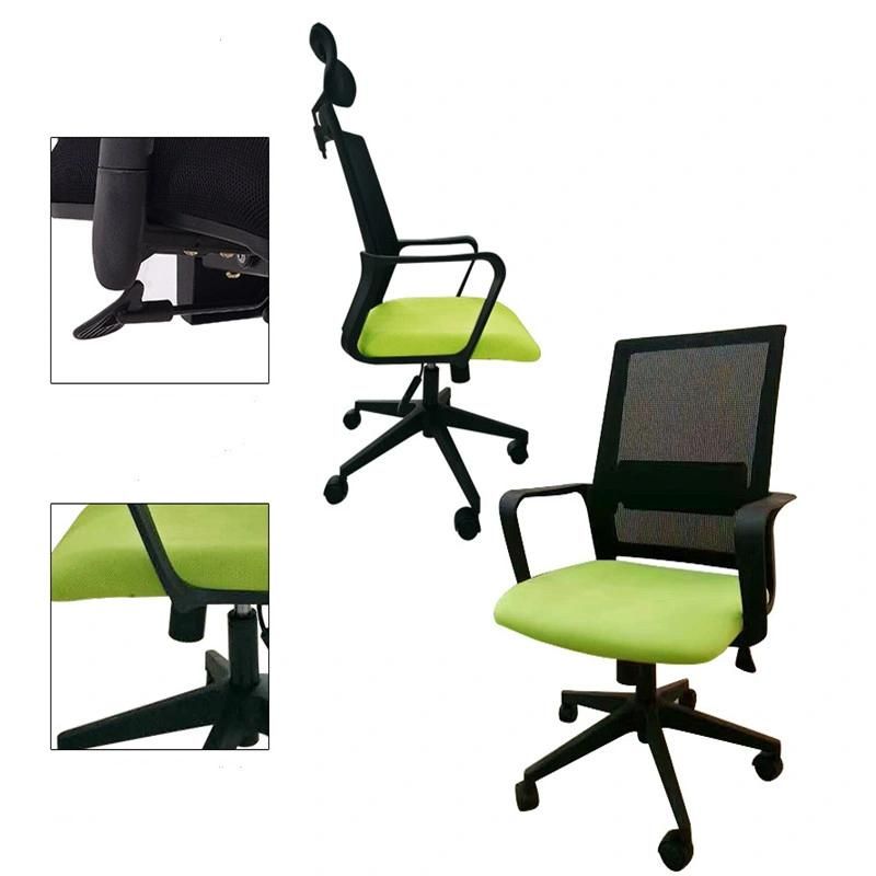 Swivel Adjustable High Back Executive Chairs Black Color Ergonomic Office Mesh Chairs