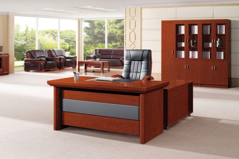 High End Painting Finish Wooden Manager Office Desk Executive Table