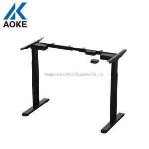 Amazon Hot Selling Home Office Ergonomic Electric Height Adjustable Single Motor Office Table