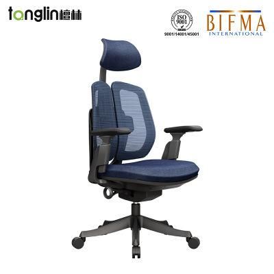 Double Back Ergonomic Chair Special Design BIFMA