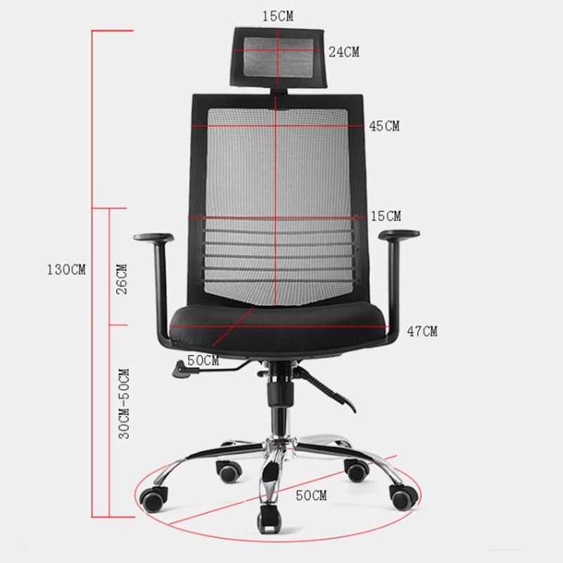 High Back Ergonomic Swivel Executive Fabric Mesh Office Chairs