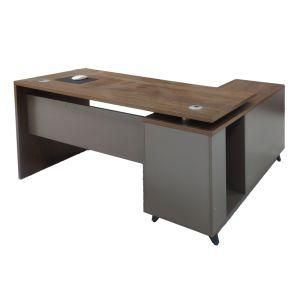 Office Furniture Single L Shape Working Wooden Modern Office Chair Office Desk
