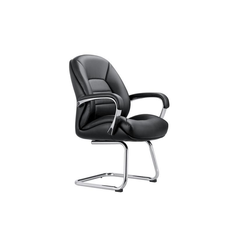 Ergonomic Adjustable Half Leather Boss Tilting Swivel Home Office Executive Office Chair