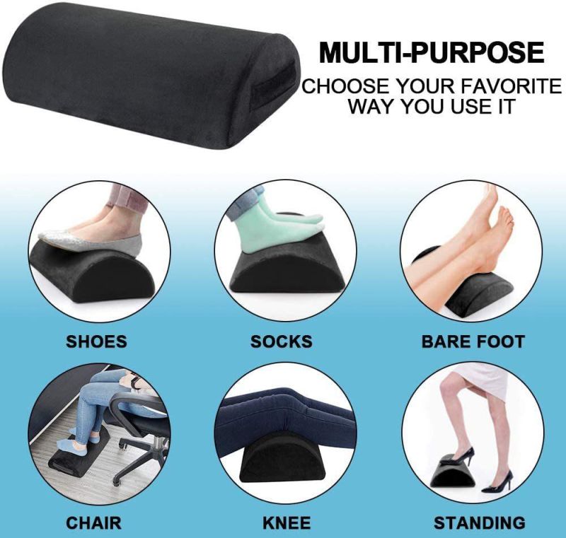 Znz Underdesk Foot Rest Office Home Usage Different Height Children Adults Foot Rest