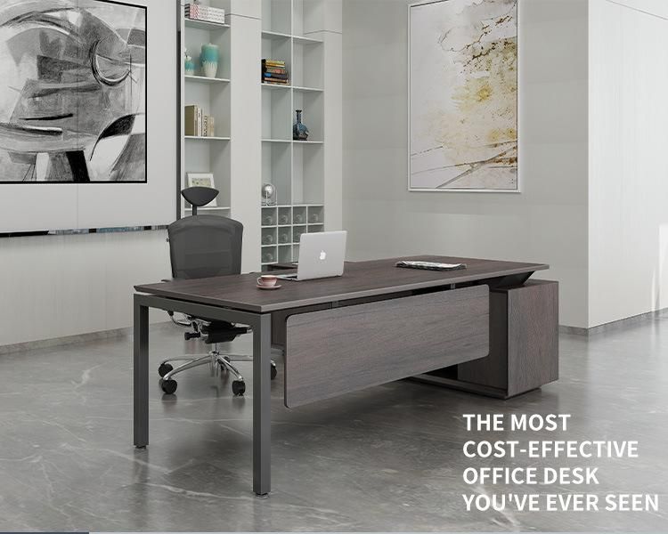 Latest Office Space Used Metal Table Legs Modern Office Executive Deks Office Furniture