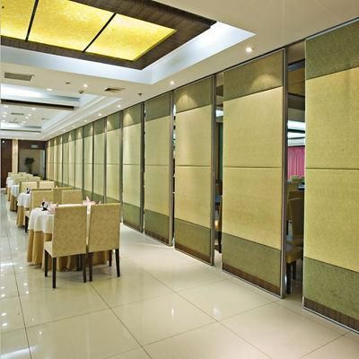 Office Space Divider Sliding Operable Wall Folding Door Partition Wall