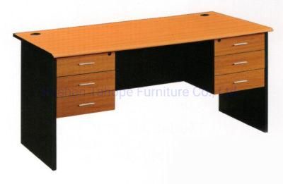 Cheap Price Fireproof Board 1.4m Computer Executive Study Office Table