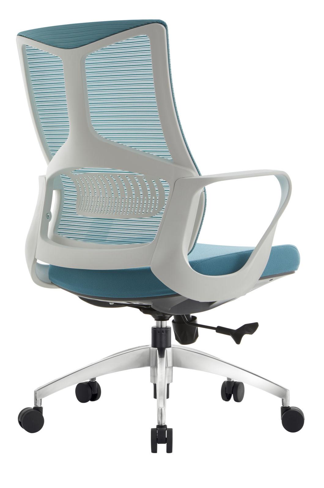 Durable Factory Made Office Mesh Chair White Frame