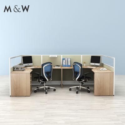 Factory Price L-Shape Table L Shape Desk Furniture Cubicle Office Workstation