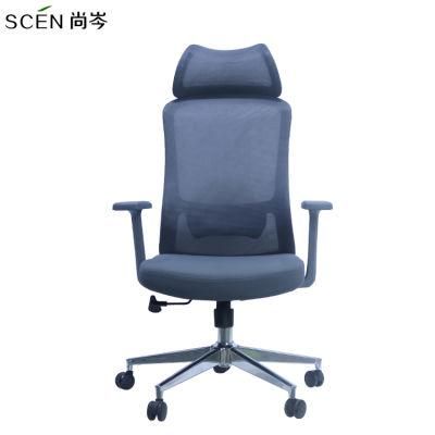 High Quality Computer Table Mesh Fabric Aluminium Frame Office Chair