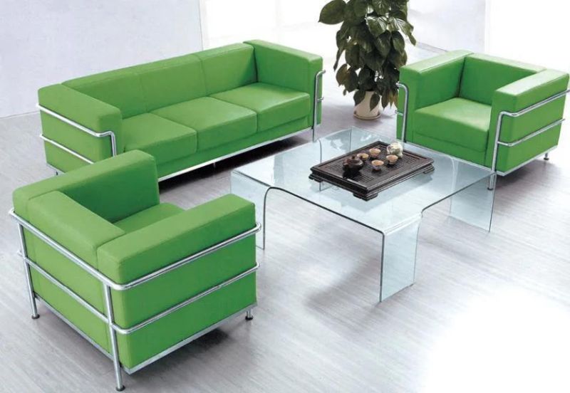 Customized 2020 Modern Leisure Sofa Set Comfortable PU Leather for Office and Home