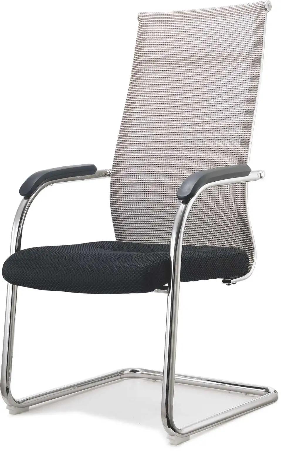 High End Mesh Office Hotel Meeting Chair Fixed Metal Visitor Executive Conference Chair