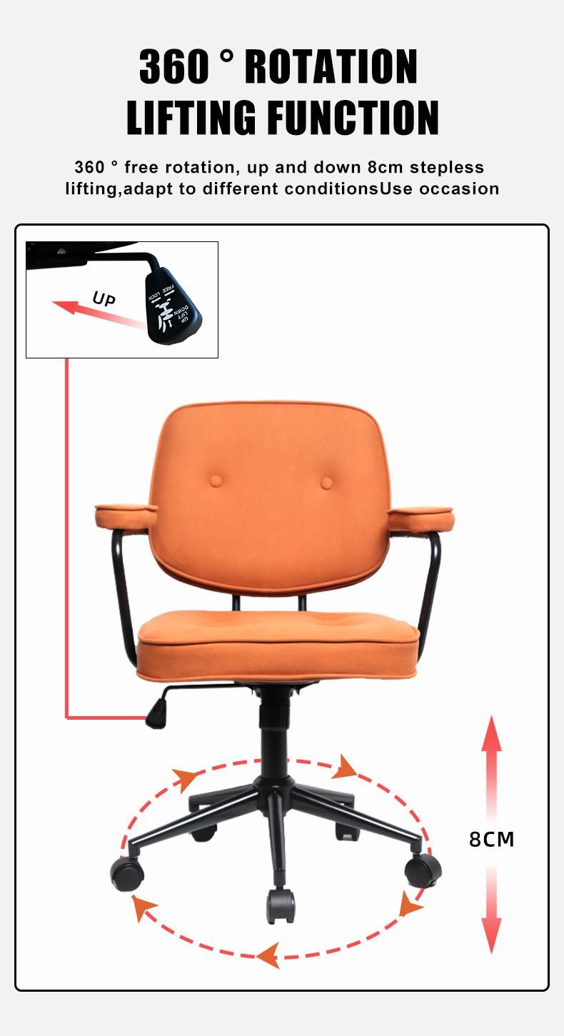 Made in China Computer Chair Can Lift Leisure Chair Can Rotate Adjustable Office Chair