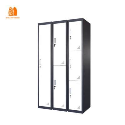 Metal Clothing Cabinet Steel Locker School Student Clothing Cupboard