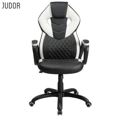Judor High Quality PU Leather Office Chairs Adjustable Swivel Office Racing Gaming Chair