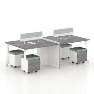 Office Cubicle Workstation Concise Design Modern Office Partition Centre Table