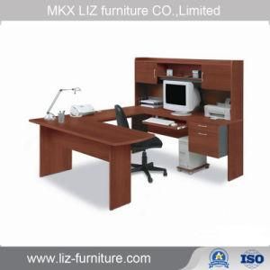 China Manufacturer High Quality Modular Melamine Office Boss Wood Table W022