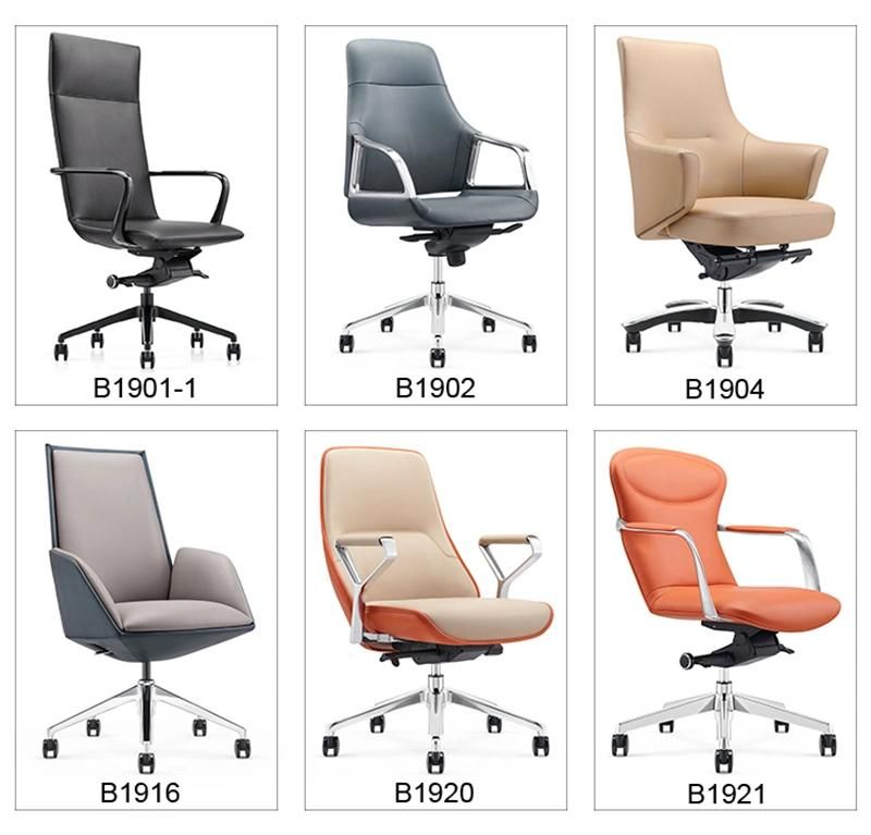 MID-Back Executive PU Leather Office Chair
