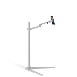 Confortable Tablet Smartphone Floor Stand (UP-6A silver)