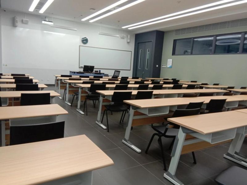 Conference Lecture Hall Training Primary School Classroom Student Chair and Desk