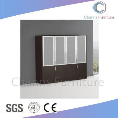 Black Four Doors Office File Cabinet (CAS-FC1820)