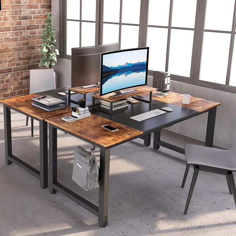 New Style Steel and Wood Combined Desktop Student Study Desk 0334