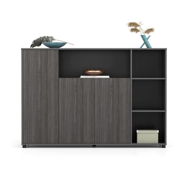 3 Doors Fashion Design Stock Standard Office Credenza Cabinet for Staff