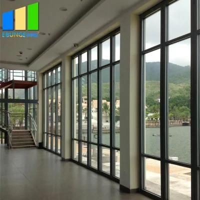 Tempered Glass Divider Hotel Foldable Partition